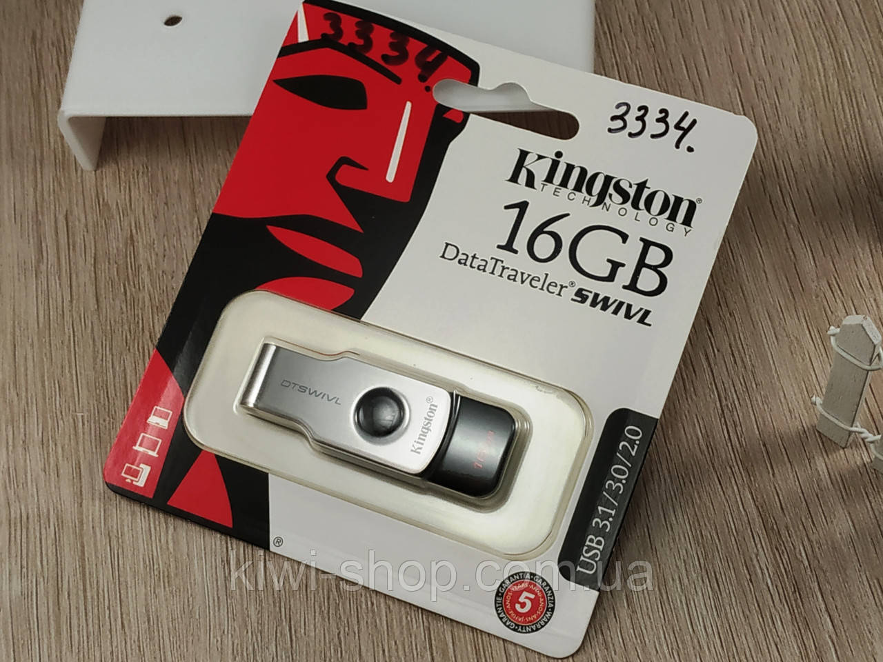 Флешка USB Kingston DataTraveler Swivl 16GB USB 3.0, Flash Card, флеш накопитель, карта памяти - фото 5 - id-p1176888458