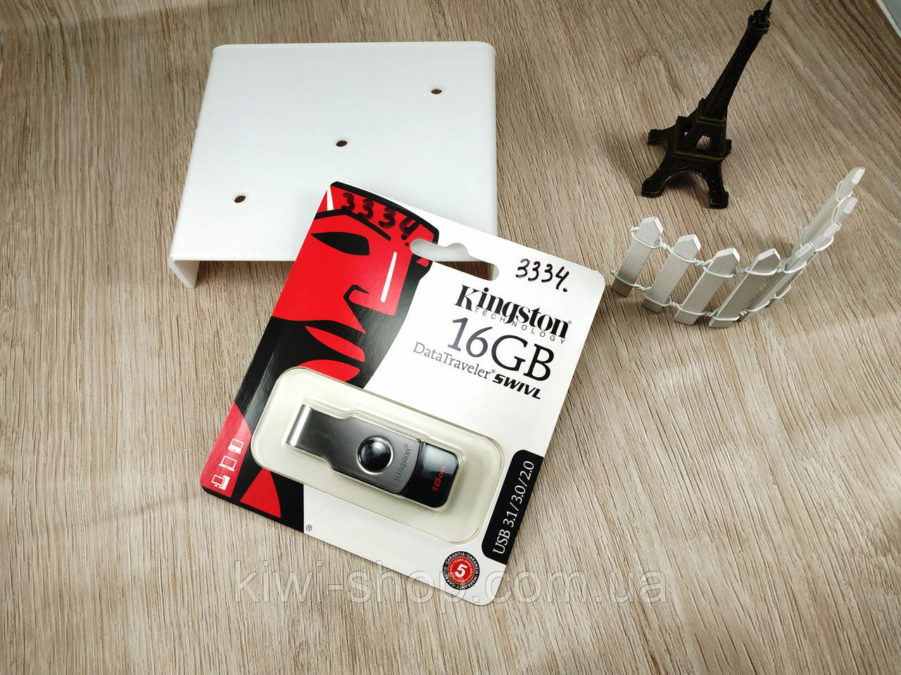 Флешка USB Kingston DataTraveler Swivl 16GB USB 3.0, Flash Card, флеш накопитель, карта памяти - фото 8 - id-p1176888458