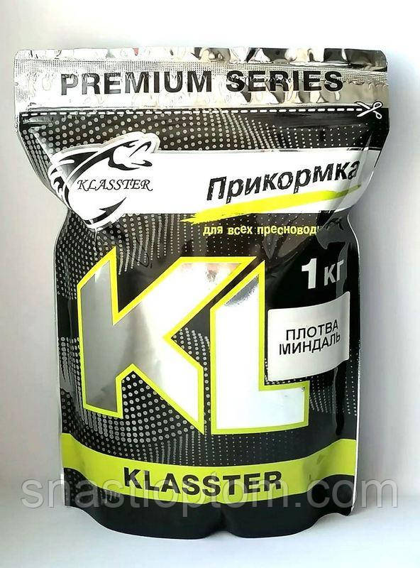 Рибальська прикормка KLASSTER PREMIUM Плотва-Миндаль, 1кг