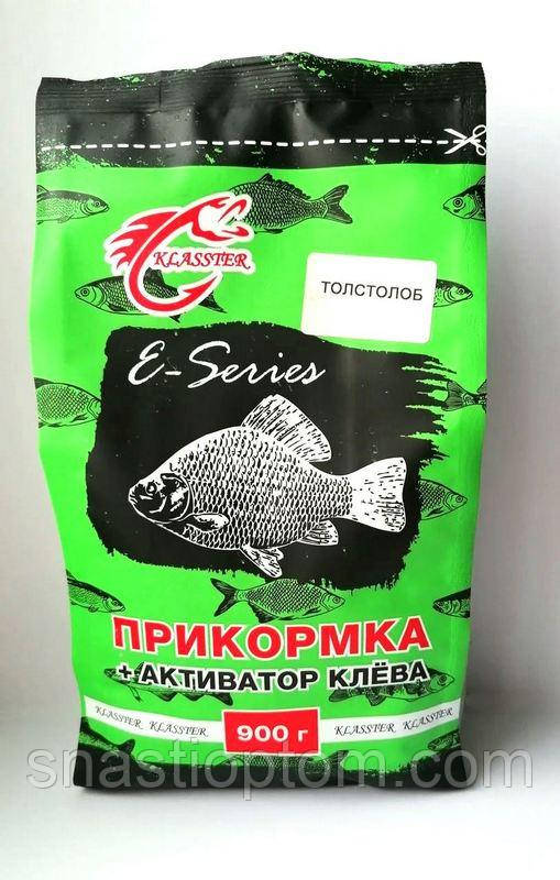 Прикормка для риболовлі KLASSTER E-SERIES Товстолоб, 0,9 кг