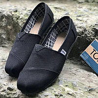 Мужские эспадрильи TOMS (black / white)