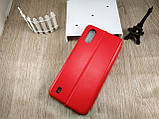 Чохол-книжка Baseus для Samsung Galaxy A01 2020 A015 (шкіряний із візитницею), магнітний чохол підставка червоний, фото 7