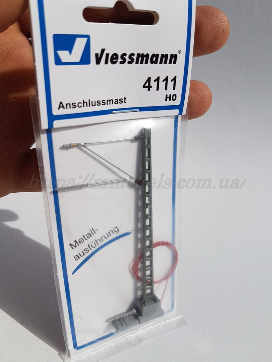 Viessmann 4111 Аксесуари для контактної мережі, контактна щогла, масштабу 1/87, H0