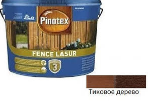 Просочення для захисту деревини Pinotex Fence Lasur твк 10л