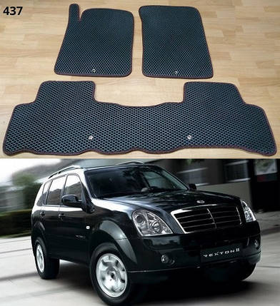 Килимки ЄВА в салон SsangYong Rexton II '06-12, фото 2