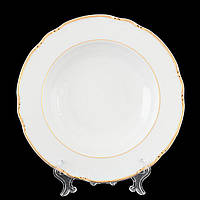 Набор глубоких тарелок Constance, 23 см, 6 пр. /декор "Золотая полоска"/