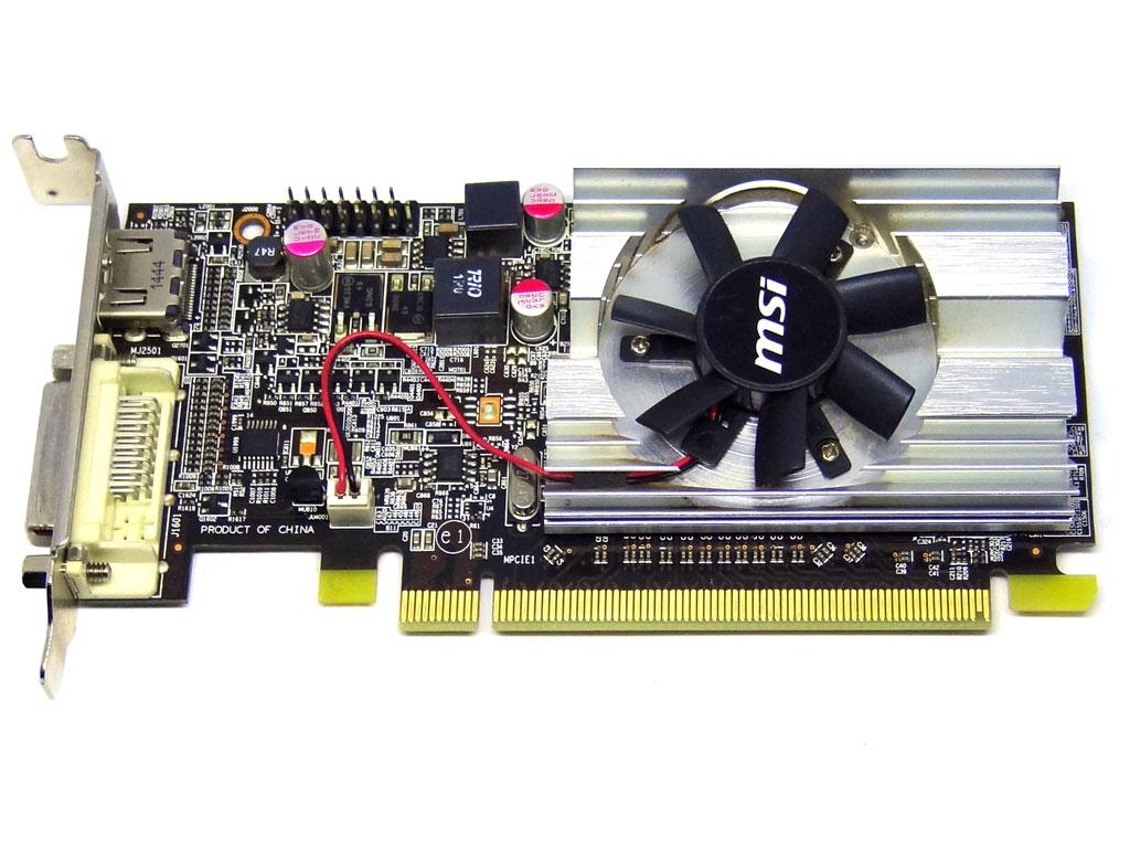 Відеокарта MSI HD 6450 1Gb PCI-Ex DDR3 64bit (DVI + HDMI + VGA)