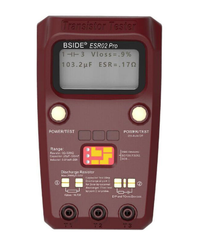 Професійний тестер електронних компонентів BSIDE ESR02 PRO, фото 1