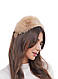 Стильний хутряний обруч-обідок для волосся My Scarf, фото 3