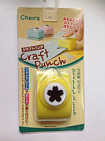 Діркопробивач фігурний Квітка кнопка 1,8 см