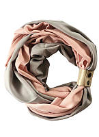 Кашемировый шарф "Милан ", шарф снуд, шарф бактус, зимний женский шарф, большой женский шарф
