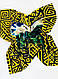 Дизайнерська шовкова хустка "Мачу-Пікчу", фото 2