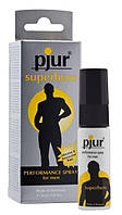 Пролонгуючий спрей pjur Superhero Spray 20 мл, вбирається в шкіру, натуральні компоненти Feromon