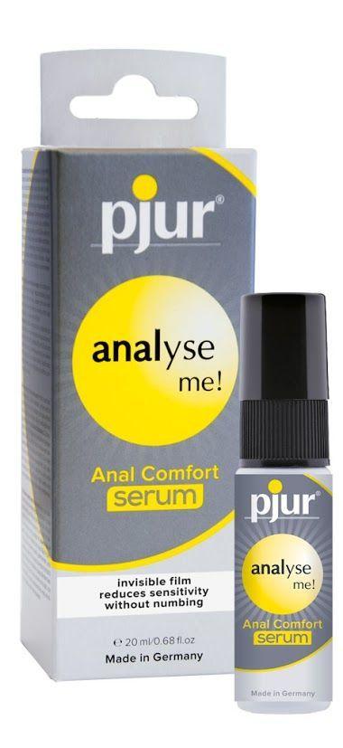 Розслаблюючий анальний гель pjur analyse me! Serum 20мл, створює плівку, концентровану Feromon