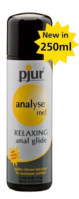 Анальне мастило pjur analyse me! Relaxing jojoba silicone 250 мл на силіконовій основі з жожоба Feromon