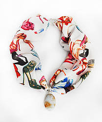 Стильне жіноче кольє  My Scarf, стильний чокер