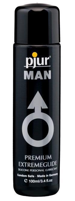 Густе силіконове мастило pjur MAN Premium Extremeglide 100 мл з тривалим ефектом, економне Feromon