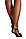 Панчохи Anne De Ales FLORA T2 Black Feromon, фото 3