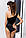 Боді монокіні з глибоким декольте PETRA BODY black S/M - Passion Exclusive Feromon, фото 2
