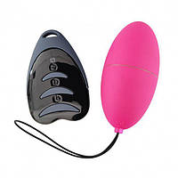 Віброяйце Alive Magic Egg 3.0 Pink з пультом дистанційного керування, на батарейках Feromon