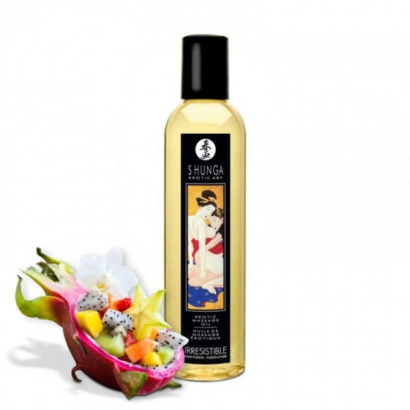 Масажна олія Shunga Irresistible - Asian Fusion (250 мл) натуральна зволожуюча ( SO2876 ) Feromon