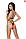 Боді монокіні з відкритими грудьми DIABOLINA BODY black L/XL - Passion Feromon, фото 2
