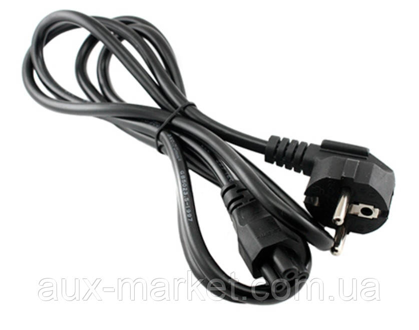 Мережевий кабель живлення 3pin "Мікі Маус" 1.4 м