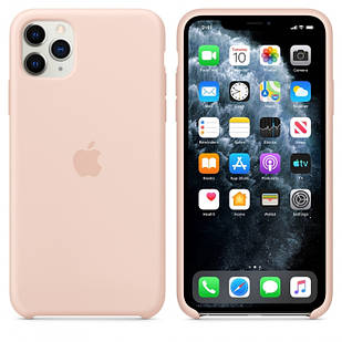 Чохол Silicone Case (силіконовий) для iPhone 11 Pink Sand силікон кейс айфон 11 про рожевий