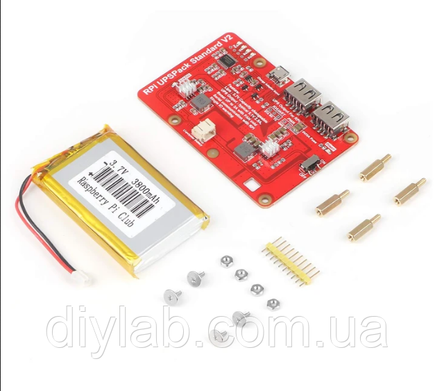Power Bank UPS V3 3800mAh 5V 3A для Raspberry Pi