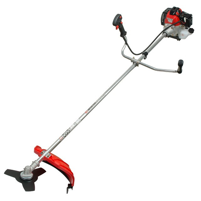 Мотокоса INTERTOOL DT-2232, 1.5 кВт/2 л. с., 43 см3, котушка, 3-х лопатевої ніж, фреза 40 зубів, фото 1