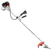 Мотокоса INTERTOOL DT-2232, 1.5 кВт/2 л. с., 43 см3, котушка, 3-х лопатевої ніж, фреза 40 зубів, фото 2