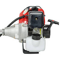 Мотокоса INTERTOOL DT-2232, 1.5 кВт/2 л. с., 43 см3, котушка, 3-х лопатевої ніж, фреза 40 зубів, фото 5