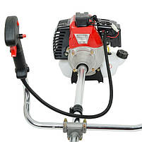 Мотокоса INTERTOOL DT-2232, 1.5 кВт/2 л. с., 43 см3, котушка, 3-х лопатевої ніж, фреза 40 зубів, фото 7