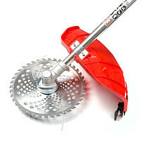 Мотокоса INTERTOOL DT-2232, 1.5 кВт/2 л. с., 43 см3, котушка, 3-х лопатевої ніж, фреза 40 зубів, фото 9