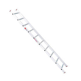 Приставна драбина алюмінієва INTERTOOL LT-0110, 10 ступенів 2,84 м