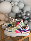 Кросівки жіночі Air Max Force 1 Shadow Pastel Multi Київ, фото 2