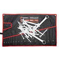 Набір ключів комбінованих 20ед., 6-32мм Cr-V INTERTOOL HT-1253, фото 4