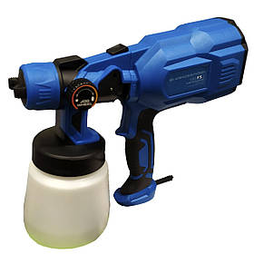 Фарбопульт KRAISSMANN 550 FS 3, 550 Вт, Діаметр сопла 1.8/2.5/3.0 мм, бак 0.8 л, регулювання факела