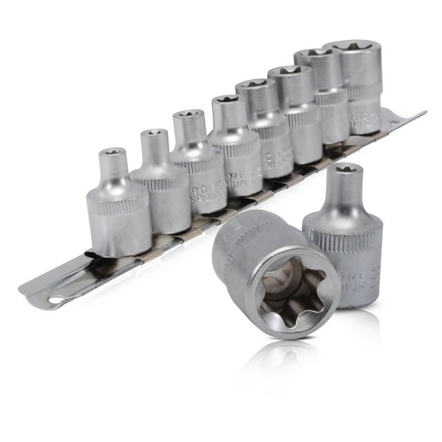 Набір головок TORX INTERTOOL ET-6015, фото 1