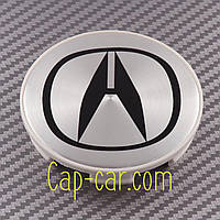 Колпачки, заглушки для литых дисков Acura (Акура) 69мм. Эмблема на металле.