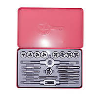 Набір мітчиків та плашок 20 од. INTERTOOL SD-8021, фото 2