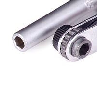 Викрутка реверсивна з комплектом насадок і трещеткой INTERTOOL VT-1048, фото 6