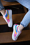 Кросівки жіночі Air Max Force 1 White Shadow Peach Black Київ, фото 3
