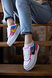 Кросівки жіночі Air Max Force 1 White Shadow Peach Black Київ, фото 8