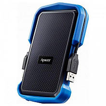 Жорсткий диск зовнішній HDD 1024 Gb Apacer AC631 USB 3.1 Blue