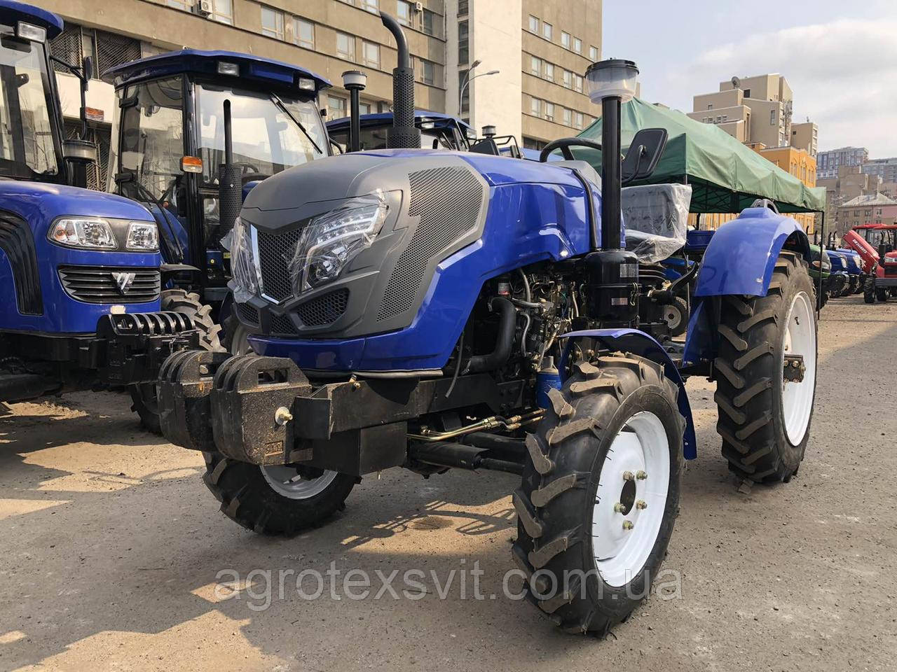 Мінітрактор БУЛАТ 254 TF LUX (широка гума) повний привод. Безкоштовна Доставка., фото 1