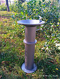 Питний фонтанчик «ПФ-1» антивандальний для зовнішнього використання й безконтактного подавання води, фото 2