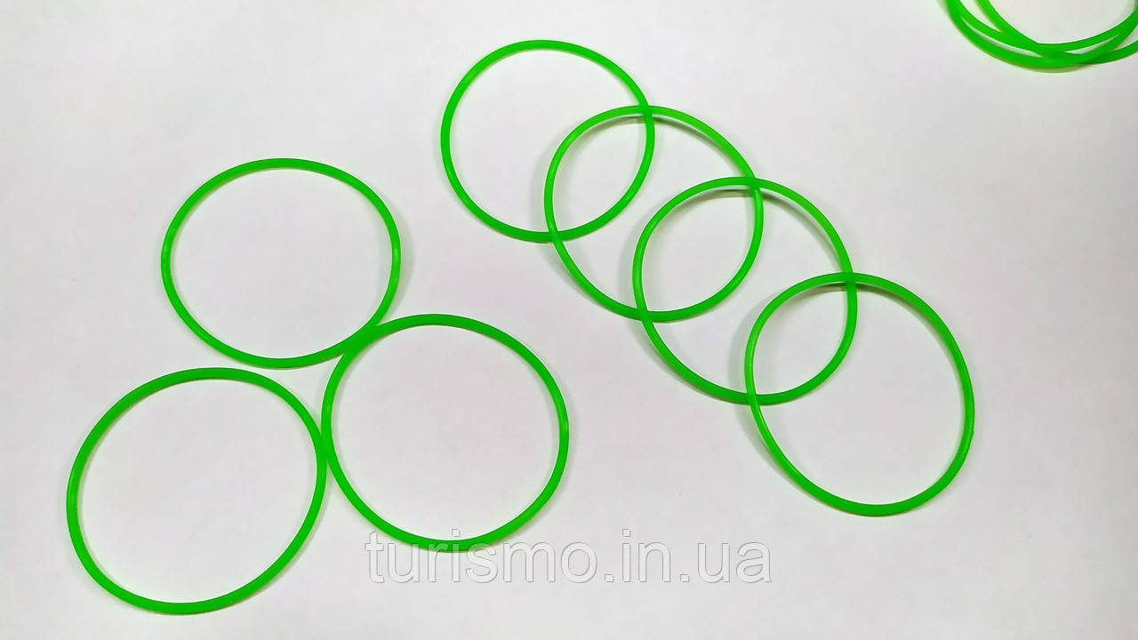 Ущільнювальне кільце 42*1.5mm O-ring буряковий колір зелений, під скло для ліхтаря Convoy C8 і С8+