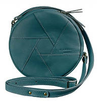 Жіноча шкіряна сумка "Бон-бон" (зелений)