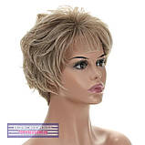 Перука пишна зачіска з термоволосся 180℃ Amelia AT мелірування сивий колір, фото 6